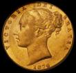 London Coins : A170 : Lot 2182 : Sovereign 1874 Shield Reverse Marsh 58, Die Number 32, Extremely rare and rated R4 by Marsh, GVF/NEF...