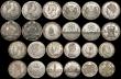 London Coins : A170 : Lot 2572 : A retired dealers ex-retail stock (24) 19th and 20th Century a varied group mostly Crown and Halfcro...