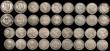 London Coins : A170 : Lot 2593 : A retired dealers ex-retail stock Straits Settlements (34) 50 Cents (2) 1907H, 1908, 20 Cents (16) 1...