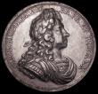 London Coins : A170 : Lot 359 : Coronation of George I 1714 34mm diameter in silver by J.Croker, Eimer 470 the official Coronation i...