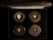 London Coins : A170 : Lot 746 : Alderney 2018 Coronation Jubilee Gold Proof Sovereign Collection 4 coin set Double Sovereign, Sovere...