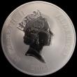 London Coins : A170 : Lot 748 : Alderney Fifty Pounds 2004 60th Anniversary of D-Day 1 Kilo Silver Proof FDC in capsule, no certific...