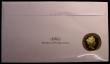 London Coins : A170 : Lot 756 : Alderney Five Pounds 2019 Gold Proof FDC in Harrington and Byrne's 50th Anniversary of Moon Lan...