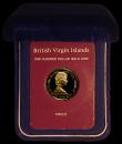 London Coins : A170 : Lot 772 : British Virgin Islands $100 1978 Coronation Jubilee KM23 Proof FDC in the Franklin Mint presentation...