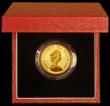London Coins : A170 : Lot 816 : Hong Kong $1,000 1982 Dog Gold Proof nFDC in the Royal Mint's red box with certificate