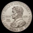 London Coins : A170 : Lot 847 : Panama 150 Balboas 1976 150th Anniversary of the Panamanian Congress, KM#43, 9.3 grammes of .999 Pla...