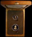 London Coins : A170 : Lot 869 : South Africa The Nelson Mandela 90th Birthday Celebration Set 2008, 2 coin set containing bi-metalli...