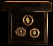 London Coins : A170 : Lot 884 : Tristan da Cunha - Queen Victoria - The Bicentenary Gold Sovereign Set 2019 a 3-coin set in 22 carat...