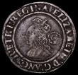 London Coins : A171 : Lot 1280 : Sixpence Elizabeth I S.2560 with inner circle of 17.5mm mintmark Pheon, 2.75 grammes, Good Fine