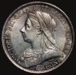 London Coins : A171 : Lot 1320 : Crown 1893 LVI ESC 303, Bull 2593, Davies 501 dies 1A, UNC or near so with original lustre, with hin...