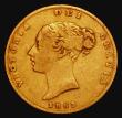 London Coins : A171 : Lot 1464 : Half Sovereign 1853 Marsh 427 Fine/approaching Fine