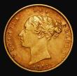 London Coins : A171 : Lot 1472 : Half Sovereign 1877 Marsh 452, Die Number 67, this die number not recorded by Marsh in 2004 Good Fin...