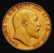 London Coins : A171 : Lot 1494 : Half Sovereign 1910 Marsh 513 VF with a contact marks on the portrait