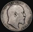 London Coins : A171 : Lot 1546 : Halfcrown 1905 ESC 750, Bull 3571 VG/Fair the reverse with some misty areas, the key date in the ser...