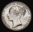 London Coins : A171 : Lot 1634 : Shilling 1866 ESC 1314, Bull 3027, Die Number 61 GEF/AU with original mint lustre, the obverse with ...
