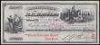 London Coins : A171 : Lot 235 : USA Banking House of R.S.Battles cheque for $141.33 July 13 1908 to Chase National Bank NY EF, cowbo...