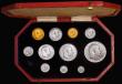 London Coins : A171 : Lot 331 : Proof Set 1902 (11 coins) Sovereign, Half Sovereign, Crown, Halfcrown, Florin, Shilling, Sixpence an...