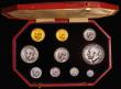 London Coins : A171 : Lot 340 : Proof Set 1911 Short Set (10 Coins) Sovereign, Half Sovereign, Halfcrown, Florin, Shilling, Sixpence...