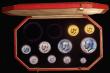 London Coins : A171 : Lot 342 : Proof Set 1911 Short Set (10 Coins) Sovereign, Half Sovereign, Halfcrown, Florin, Shilling, Sixpence...