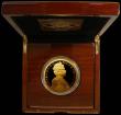London Coins : A171 : Lot 391 : Ten Pounds 2012 Queen Elizabeth II Diamond Jubilee 5oz. Gold Proof S.M1, FDC in the impressive Royal...