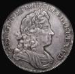 London Coins : A172 : Lot 1020 : Halfcrown 1720 Roses and Plumes, unaltered date ESC 591, Bull 1556, EF in an LCGS holder and graded ...