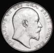 London Coins : A172 : Lot 1047 : Halfcrown 1908 New ESC 3574, Old ESC 753 GVF/NEF with a slight striking flaw on the portrait
