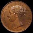 London Coins : A172 : Lot 1067 : Halfpenny 1856 Peck 1544 UNC and nicely toned, with traces of lustre, in an LCGS holder and graded L...