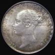 London Coins : A172 : Lot 1277 : Sixpence 1841 ESC 1687, Bull 3174 UNC, choice and lustrous with original golden toning, in an LCGS h...