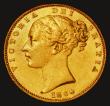 London Coins : A172 : Lot 1331 : Sovereign 1860 Inverted A for V in VICTORIA, 1 over inverted 1 in the date, giving the appearance of...