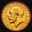 London Coins : A172 : Lot 1442 : Sovereign 1923SA Marsh 287 S.4004 the extremely rare currency strike VF with some contact marks and ...