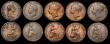 London Coins : A172 : Lot 1598 : Penny 1858 Large Rose, Small date with WW unlisted by Peck NVF/GF cleaned, as part of a group of Pen...