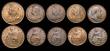 London Coins : A172 : Lot 1599 : Penny 1901 Freeman 154 dies 1+B Lustrous UNC, Halfpennies (7) 1896 Freeman 371 dies 1+A, NEF, 1899 F...