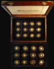 London Coins : A172 : Lot 488 : The Smallest Gold Coins in the World a 24-coin set 1983-1998 comprising Proof and UNC issues from Ca...