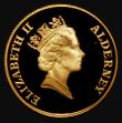 London Coins : A172 : Lot 510 : Alderney &pound;25 Gold Quarter Ounce 1997 Queen Elizabeth II and Prince Philip Golden Wedding Gold ...