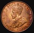 London Coins : A172 : Lot 517 : Australia Penny 1931 Normal date alignment KM#23 UNC with around 30%/70% lustre with minor cabinet f...