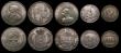 London Coins : A173 : Lot 1009 : World a small group (5) South Africa 2 1/2 Shillings 1896 KM#7 NEF/GVF the reverse with some scratch...