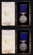 London Coins : A173 : Lot 1071 : Medals (2) a pair awarded to Dr. Lionel P. Shadbolt comprising a fob-pendant style 9 carat gold insc...