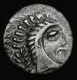 London Coins : A173 : Lot 1151 : Celtic - The Iceni Silver Unit (AD61) Boudicca type,  Obverse: Celticized head right, Reverse: Celti...