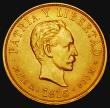 London Coins : A173 : Lot 1262 : Cuba 10 Pesos Gold 1916 KM#20 NEF with some contact marks, a scarce 2-year type, our archive databas...