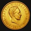 London Coins : A173 : Lot 1263 : Cuba Five Pesos Gold 1916 KM#19 NEF/EF