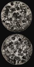 London Coins : A173 : Lot 1470 : Mexico 8 Reales (2) 1780 Mo FF KM#106.2 Near Fine, heavily chop marked, 1764 Mo MF KM#105 Near Fine,...