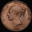 London Coins : A173 : Lot 2021 : Penny 1858 Large Rose, Ornamental Trident, Small Date with WW, unlisted by Peck, believed to be only...