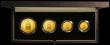 London Coins : A173 : Lot 588 : United Kingdom 1989 Gold Proof Four Coin Sovereign Collection, 500th Anniversary of the First Gold S...