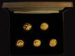 London Coins : A173 : Lot 638 : Chinese Culture a 5-coin set in Fine Gold Proof 1995 comprising five 10 Yuan 1/10 ounce fine gold co...