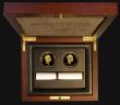 London Coins : A173 : Lot 725 : St. Helena 2015 The East India Company Gold Set a 2-coin set comprising Gold Guinea 2015 Reverse: Th...