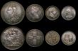 London Coins : A173 : Lot 766 : Crown 1888 Narrow Date ESC 298, Bull 2587 GVF, Florin 1871 ESC 837, Bull 2874, Davies 754 dies 3B, D...