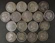 London Coins : A173 : Lot 904 : Shillings (17) 1787 Hearts ESC 1225, Bull 2129 GVF, 1816 ESC 1228, Bull 2140 VG, 1817 ESC 1232, Bull...