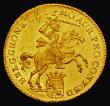 London Coins : A174 : Lot 1364 : Netherlands - Groningen and Ommeland, Gold 7 Gulden  1761 KM#103 NEF with some adjustment lines at 1...