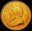 London Coins : A174 : Lot 1391 : South Africa Krugerrand 1974 KM#73 UNC the obverse with some light contact marks