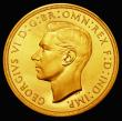 London Coins : A174 : Lot 1620 : Five Pounds 1937 Proof S.4074 nFDC with some light hairlines and contact marks, retaining practicall...